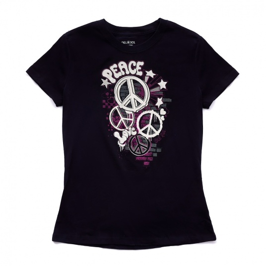 ФУТБОЛКА DELSOL Peace & Love