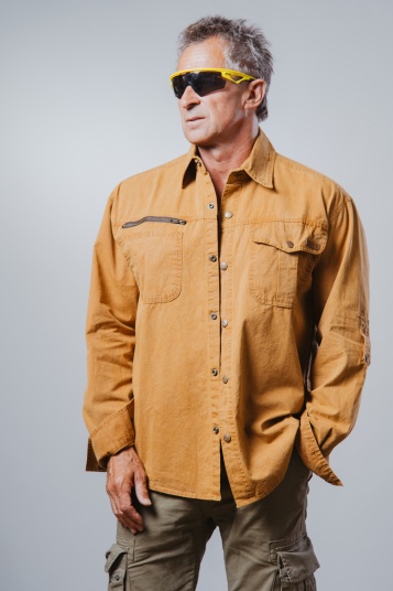 Рубашка Scippis Australian Fashion House 003S05 Broome Tobacco