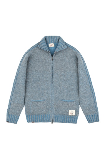 Свитер Bob La Societe Dale Grey/Petrol