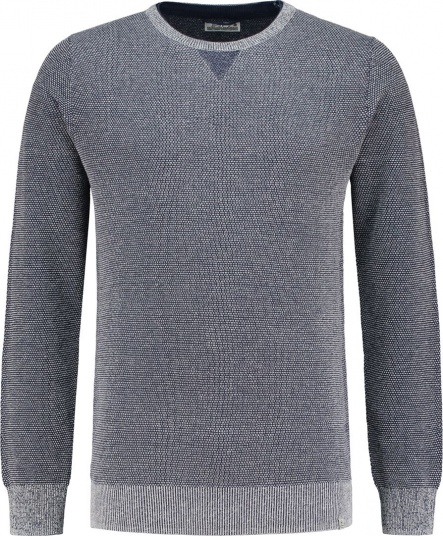 СВИТЕР DSTREZZED CREW 2TONE STRUCTURE NAVY/WHITE 404116